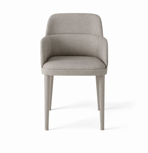 Chaise visiteur contemporaine - JACKIE - Gallotti&Radice - en tissu / tapissée / professionnelle