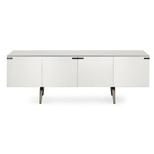 Buffet haut - Pandora craquelé - Gallotti&Radice - contemporain / en bois / en métal laqué
