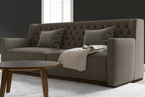 Canapé contemporain - GLAMOUR - Febal Casa - en tissu / gris / contract