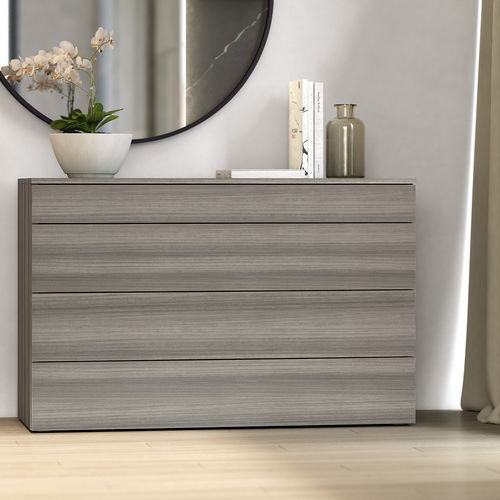 Commode contemporaine - KEITH - Febal Casa - en eucalyptus / en mélaminé / avec tiroir