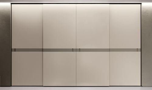 Armoire murale - HOXTON - Febal Casa - contemporaine / en mélaminé / à portes coulissantes