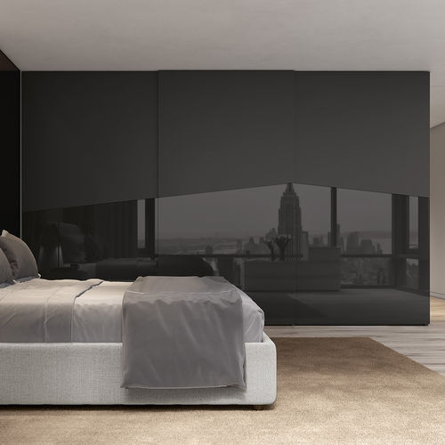 Armoire contemporaine - SMITH - Febal Casa - en mélaminé / à porte coulissante / professionnelle