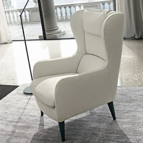 Fauteuil classique - BORBONA - Febal Casa - en tissu / en cuir / à oreilles