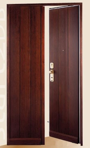 Porte d'entrée - START 2 DB - TESIO - en métal / battante / pleine