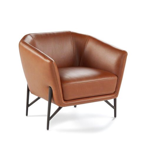 Fauteuil contemporain - VENERE - caliaitalia - en cuir / en hêtre / en contreplaqué