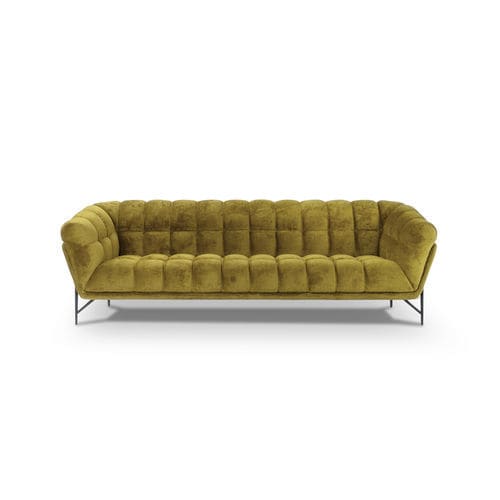 Canapé contemporain - LIBERTY - caliaitalia - en tissu / en cuir / avec accoudoirs