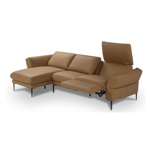 Canapé modulable - ERMES - caliaitalia - contemporain / en tissu / en cuir