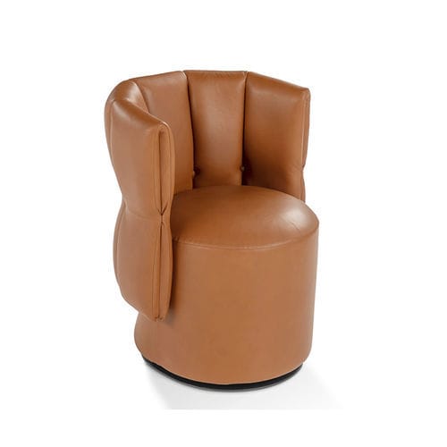 Chaise contemporaine - MADAME G - caliaitalia - d'intérieur / en tissu / en cuir