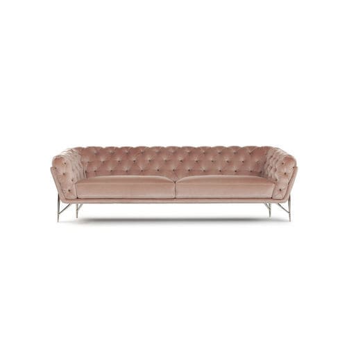 Canapé chesterfield - ART NOUVEAU - caliaitalia - en tissu / en cuir / avec accoudoirs