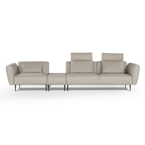 Canapé compact - 4U - caliaitalia - contemporain / en tissu / en cuir