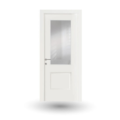 Porte d'intérieur - VENUS : 250V1 - GD DORIGO - en bois / battante / semi-vitrée