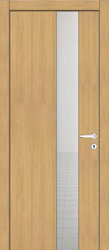 Porte d'intérieur - IMAGO : 32V1 - GD DORIGO - en bois / battante / semi-vitrée