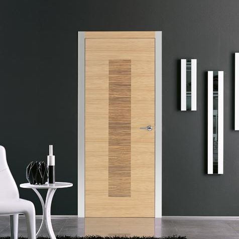Porte d'intérieur - IKI : 88G - GD DORIGO - en bois / battante / pleine