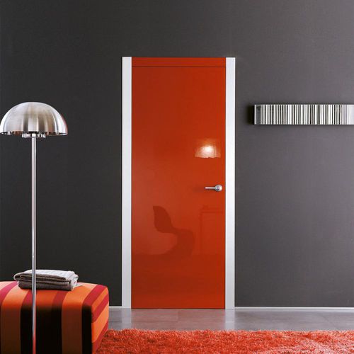 Porte d'intérieur - IKI : 80G - GD DORIGO - en bois / battante / pleine