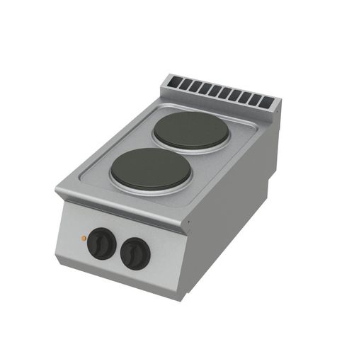 Table de cuisson électrique - 200 E /S-7 - ROSINOX - professionnelle / 2 foyers / à poser