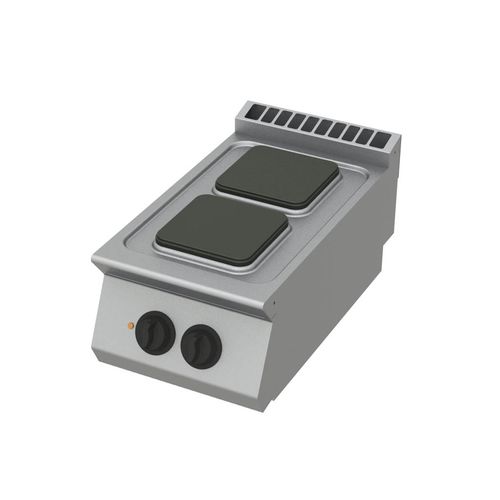 Table de cuisson électrique - 200E C/S-7 - ROSINOX - 2 foyers / à poser / avec manettes