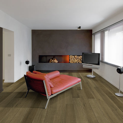 Parquet contrecollé - LARGE - UNIKOLEGNO - en chêne / en noyer / en iroko