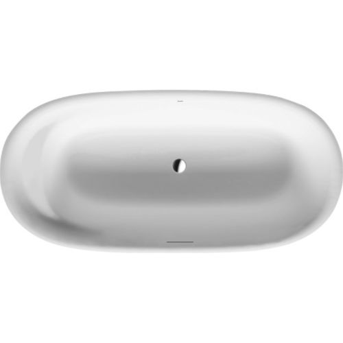 Baignoire ovale - 700330 - DURAVIT - à poser / pour habitat / en céramique