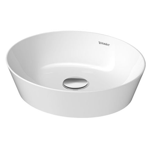 Vasque à poser - 232840 - DURAVIT - en céramique / ovale / sans trou