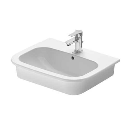 Vasque à poser - 033754 - DURAVIT - en céramique / brillante / rectangulaire