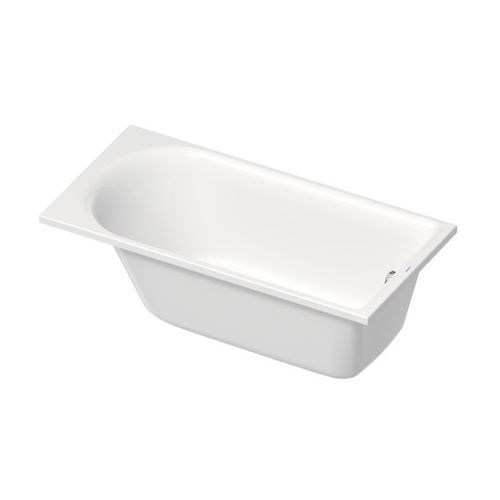 Baignoire pour habitat - 700471 - DURAVIT - en acrylique / contemporaine / blanche