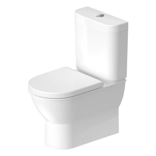 Toilette à poser - 213809 - DURAVIT - en céramique / résidentielle / allongée