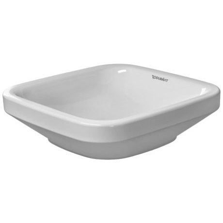 Vasque à poser - 034943 - DURAVIT - en céramique / carrée / sans trou
