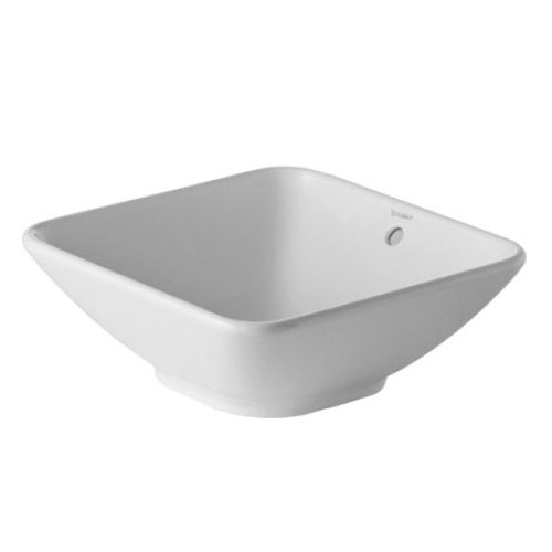 Vasque à poser - 033342 - DURAVIT - en céramique / brillante / carrée