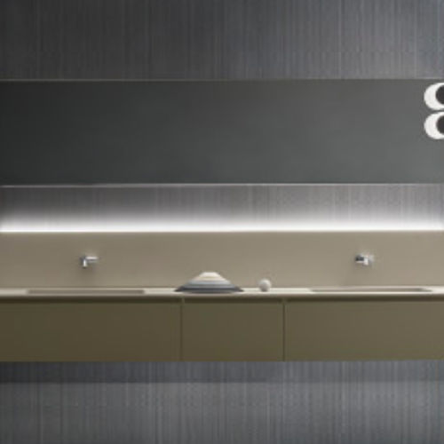 Meuble vasque double - EDEN: 02 - Cerasa - mural / en bois / contemporain