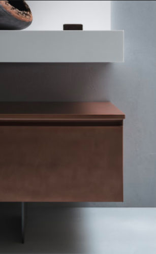 Meuble vasque mural - EDEN: 05 - Cerasa - en métal / contemporain / laqué