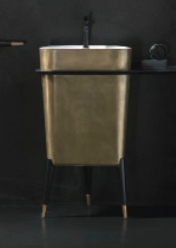 Vasque sur pied - FREE: 02 - Cerasa - en cuivre / contemporaine