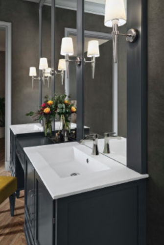 Meuble vasque double - YORK: 02 - Cerasa - à poser / en bois / classique