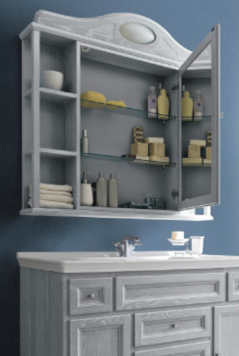 Meuble vasque à poser - PAESTUM: 05 - Cerasa - en bois / en marbre / classique