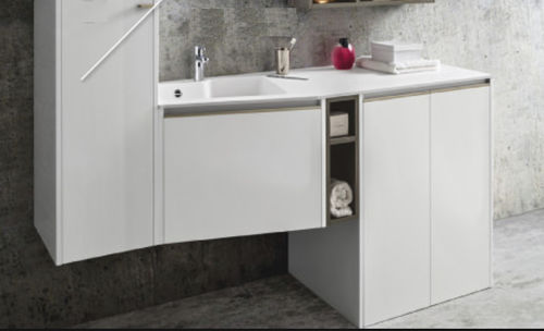 Meuble vasque double - MOVIDA: 05 - Cerasa - mural / à poser / en bois