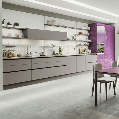 Cuisine contemporaine - LAMINA 2.0 - Record Cucine - en stratifié / sans poignée / laquée