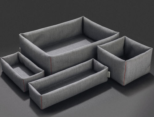 Boîte de rangement en tissu - PILLOW - interlübke - de tiroir