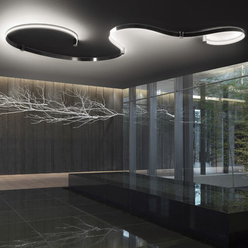 Plafonnier contemporain - FORMALA SERIES - CINI&NILS - linéaire / en acier / à LED