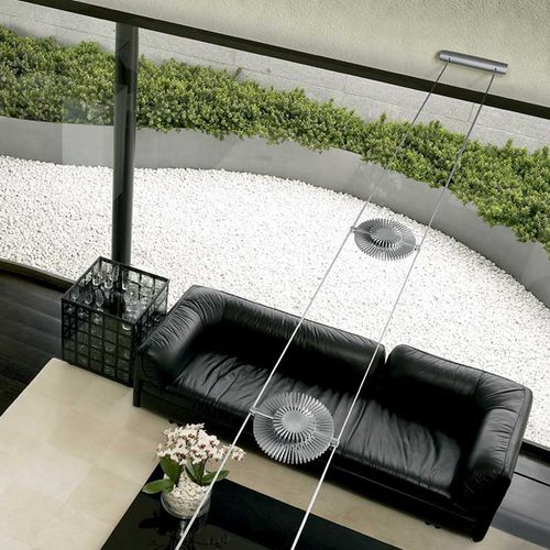 Éclairage sur câble à LED - TENSOLED - CINI&NILS - rond / en aluminium / d'intérieur