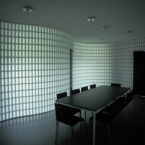 Brique de verre rectangulaire - CLEAR R09  - SEVES GLASSBLOCK - lisse / satinée / pour façade