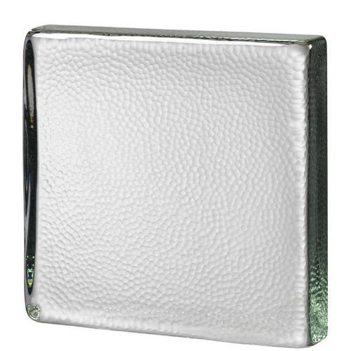Brique de verre rectangulaire - CLEAR 881.5 - SEVES GLASSBLOCK - carrée / lisse / pour façade