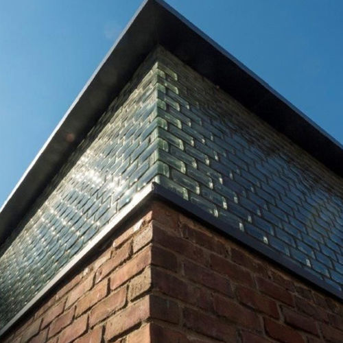 Brique de verre rectangulaire - CLEAR 883 - SEVES GLASSBLOCK - carrée / pour façade
