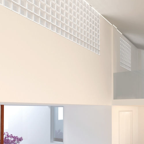 Brique de verre carrée - 883DIAMOND - SEVES GLASSBLOCK - pour mur intérieur