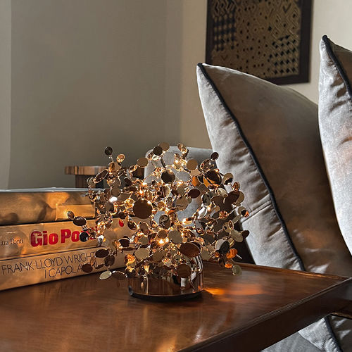 Lampe de table - ARGENT - TERZANI - en métal / en acier inoxydable / contemporaine