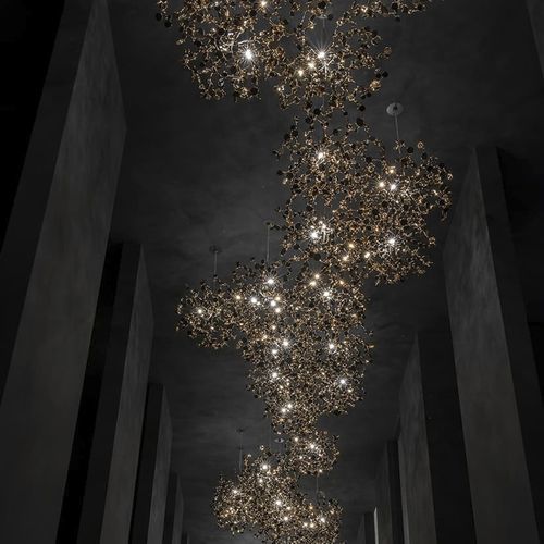 Suspension - ARGENT - TERZANI - en acier inoxydable / design original / d'intérieur