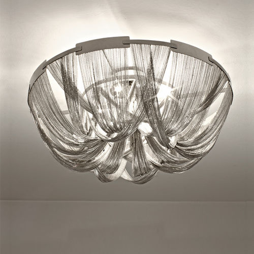 Plafonnier contemporain - SOSCIK - TERZANI - rond / en métal / à LED