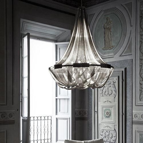 Lustre design original - SOSCIK - TERZANI - en métal / professionnel / sculptural