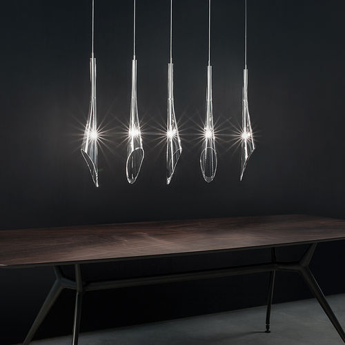 Suspension - CALLE - TERZANI - en cristal / contemporaine / d'intérieur