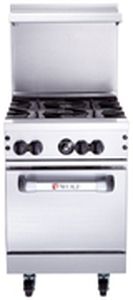 Cuisinière à gaz - 24" SERIES - WOLF - professionnelle