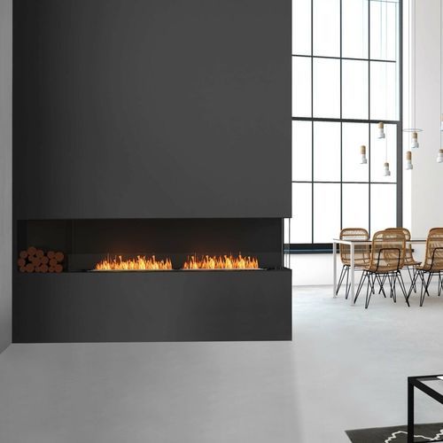 insert de cheminée d'angle - EcoSmart Fire