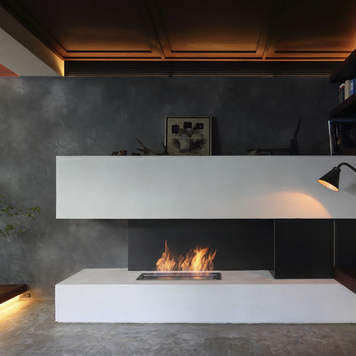 Brûleur au bioéthanol rectangulaire - XL700  - EcoSmart Fire - contemporain / décoratif